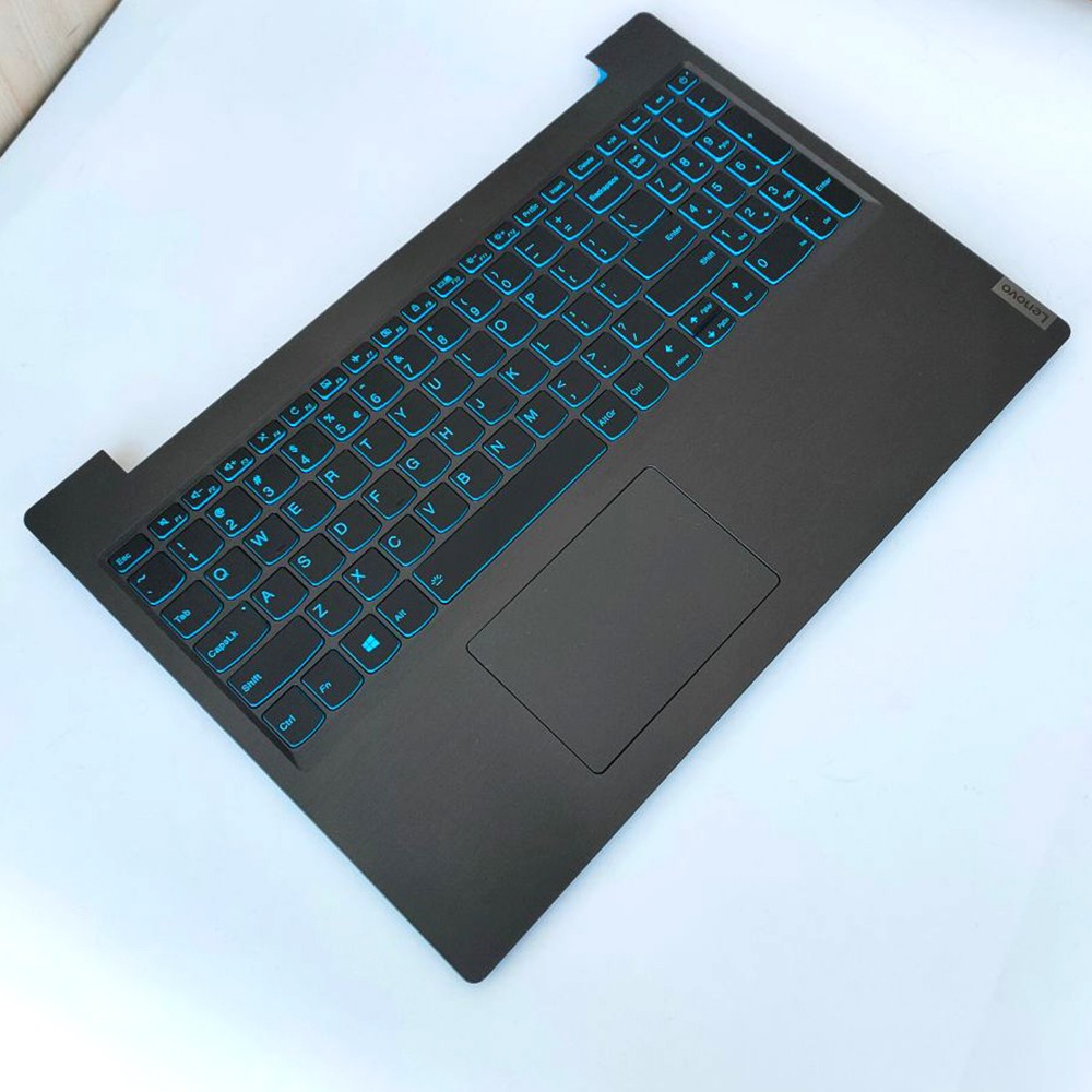 New Palmrest w/Blue Backlit Keyboard 5CB0U42769 For Lenovo Ideapad L340-15IRH US