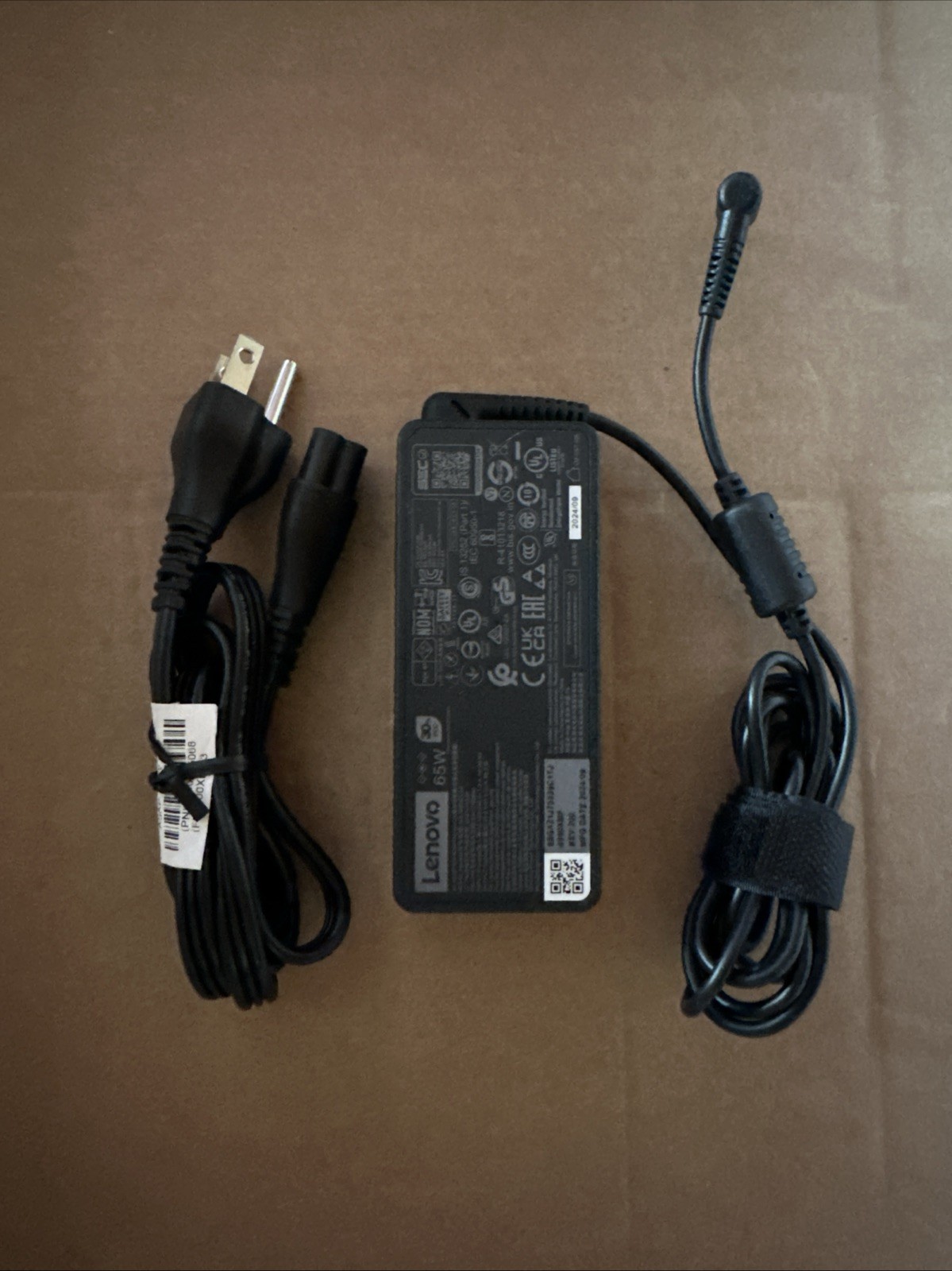 Lenovo ADLX65NCC3A Power Adapter 20.0V 3.25A 65.W GX21J75539 Thin Plug