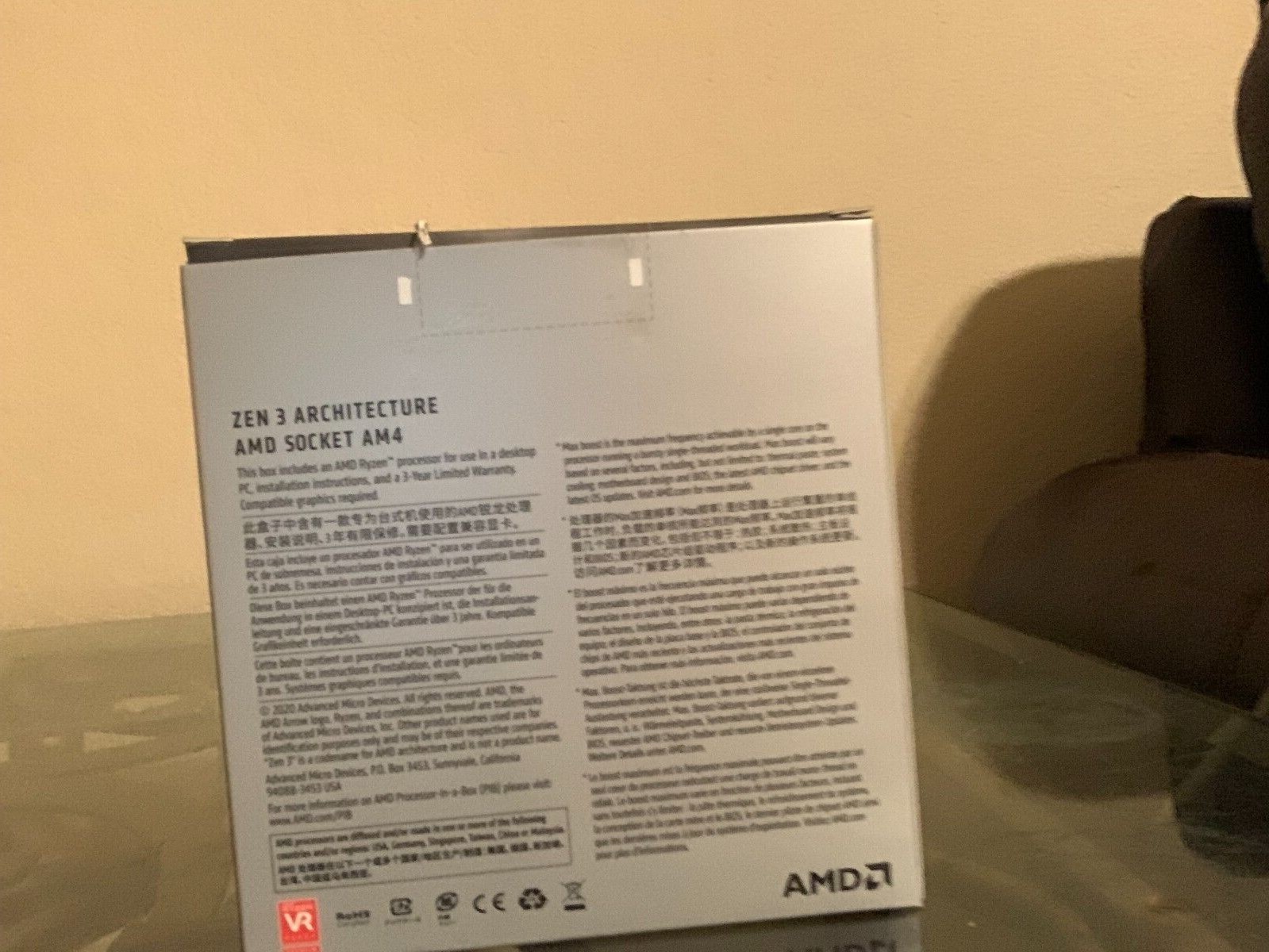 AMD Ryzen 9 5900X Desktop Processor (4.8GHz, 12 Cores, Socket AM4) Box -…