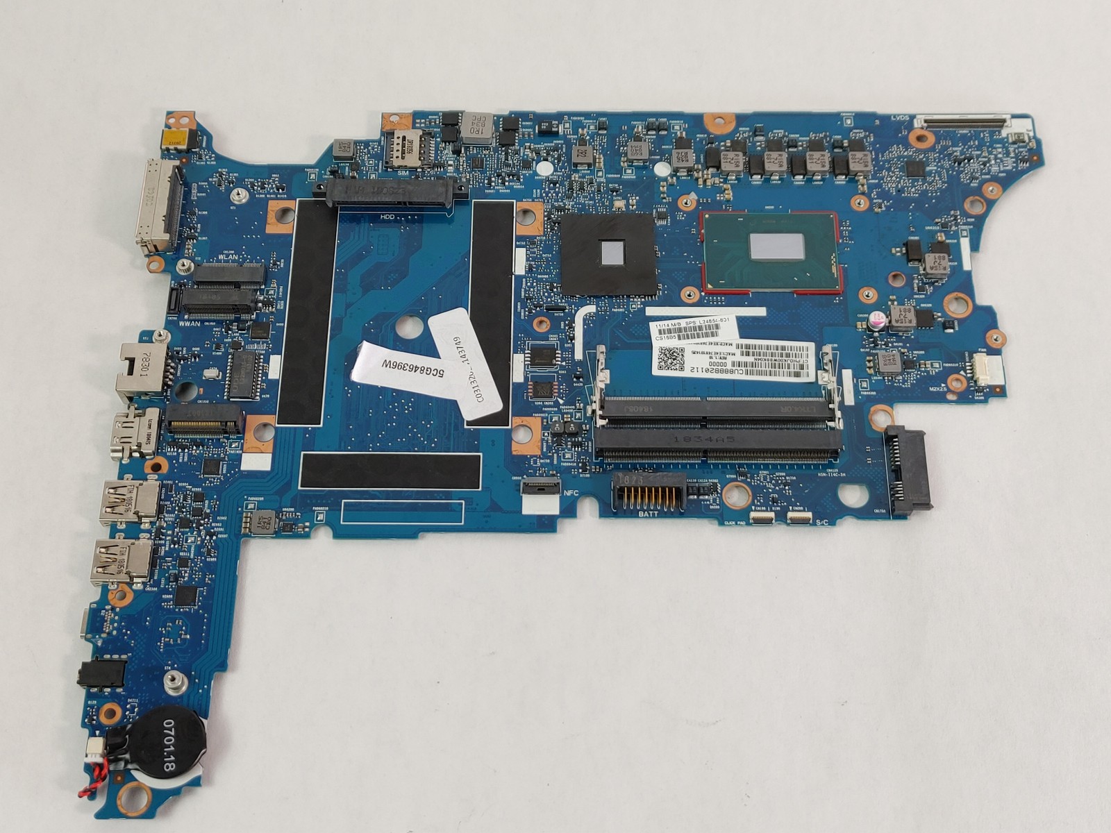 HP ProBook 650 G4 Core i7-8850H 2.60 GHz DDR4 Motherboard L24854-601