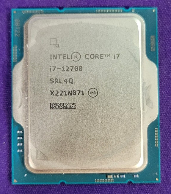 Intel Core i7-12700 4.80GHz CPU Processor 12 Core SRL4Q