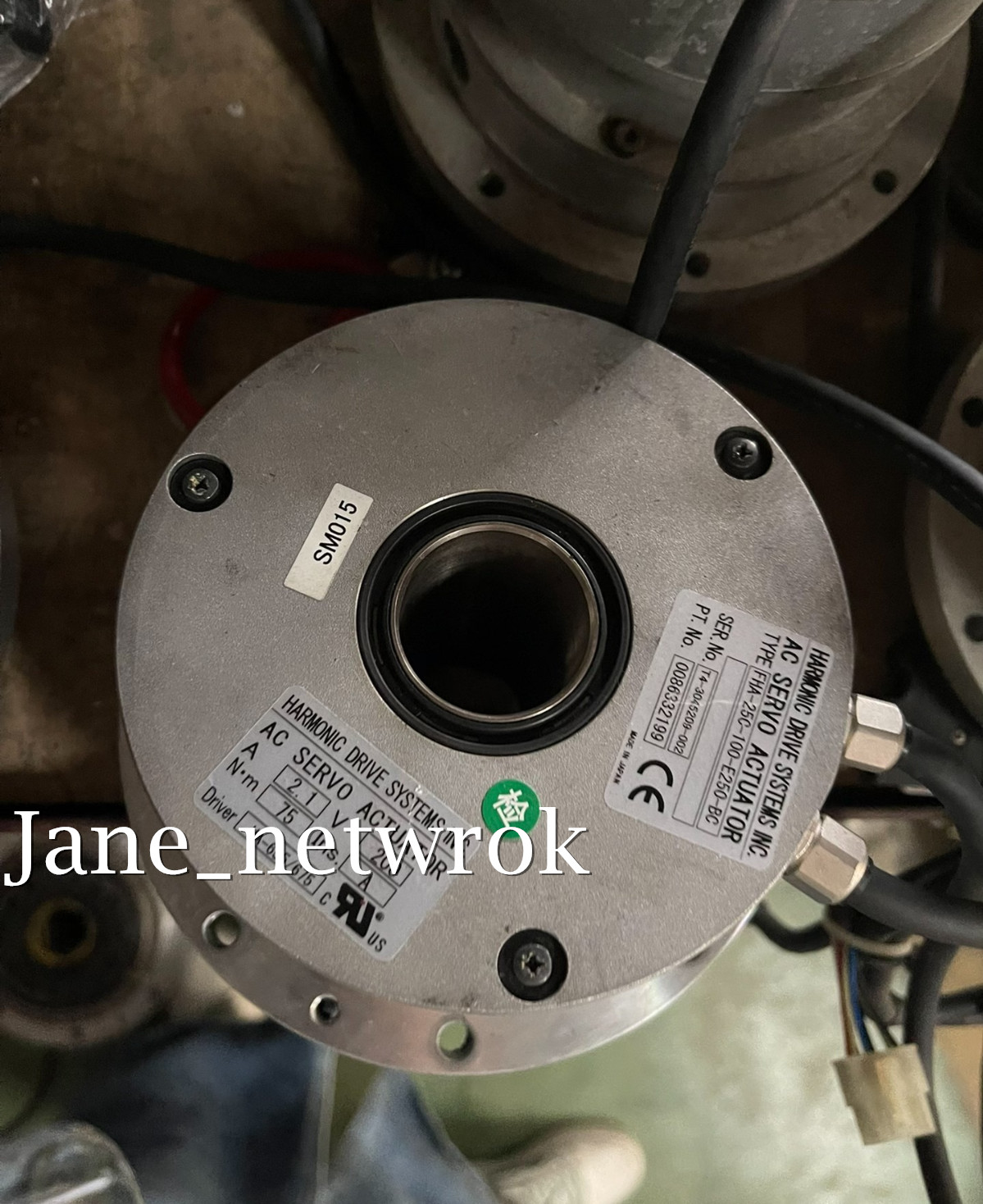 1PC USED FHA-25C-100-E250-BC AC SERVO ACTUATOR BY DHL OR FEDEX