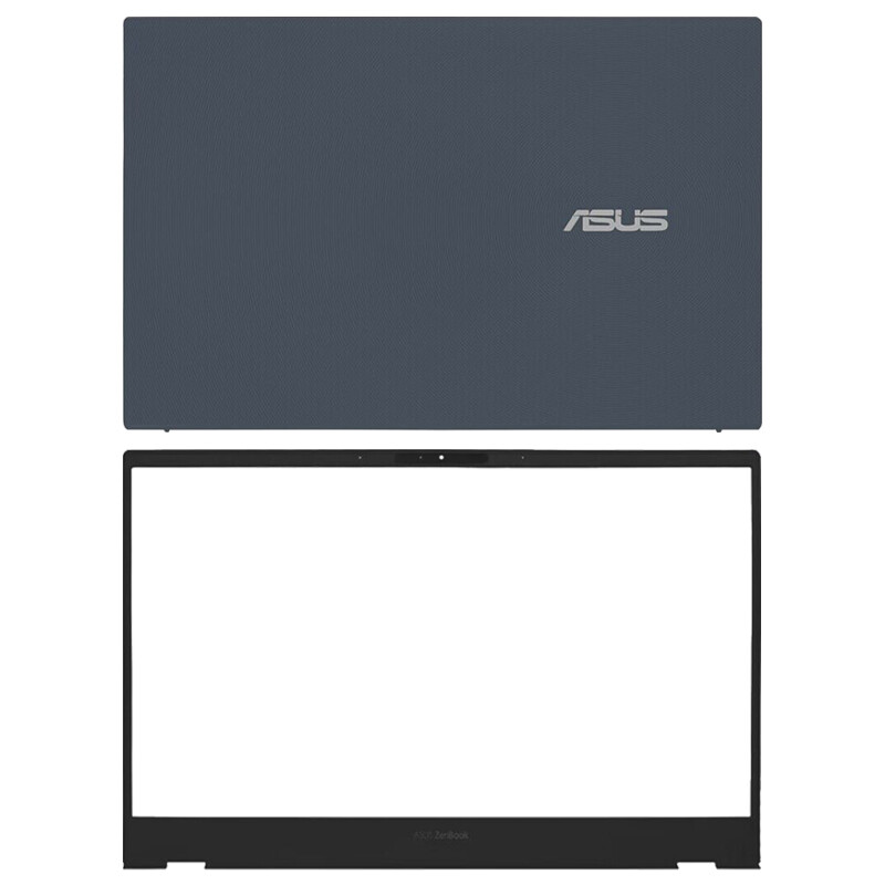 New for Asus ZenBook 13 UX325 U3700 13″Gray Blue Top LCD Back Cover+Front Bezel