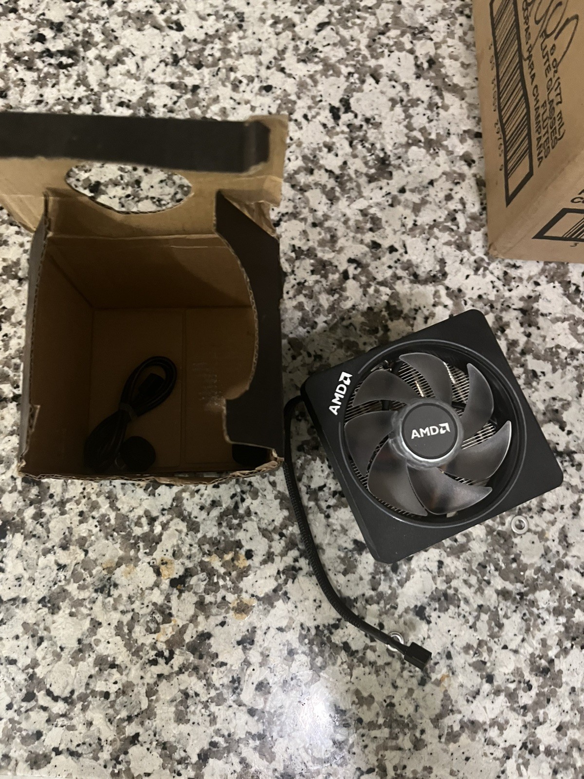 AMD Wraith Prism RGB LED CPU Cooler Heatsink Fan AM4 AM5 712-000075 / 76