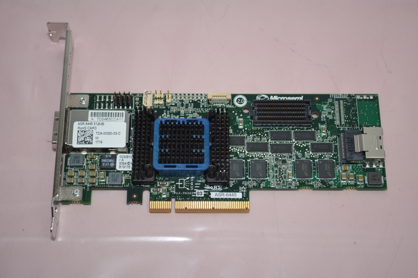 Adaptec ASR-6445 512MB SAS/SATA 6.0Gb/s PCIe RAID Controller