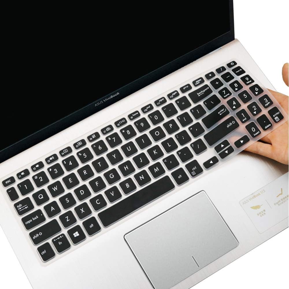 Eco-Friendly Water-Resistant Keyboard Cover for ASUS VivoBook 15.6” Laptops