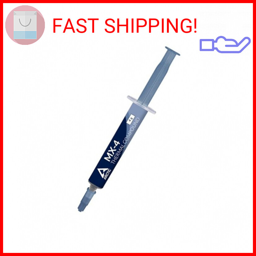 ARCTIC MX-4 (4 g) – Premium Performance Thermal Paste for All Processors (CPU, G