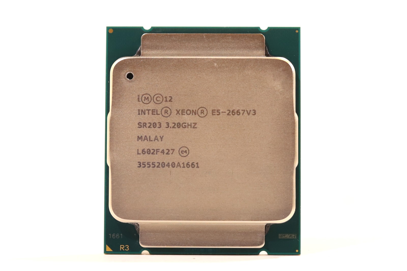 Intel Xeon E5-2667 V3 3.20GHz Octa-Core 20MB LGA 2011-3 Processor P/N: SR203