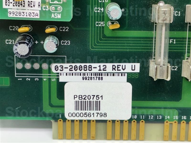 ASM 03-20088-12 REV V 64-20088 REV-I Board 30 Days Warranty Expedited Shipping