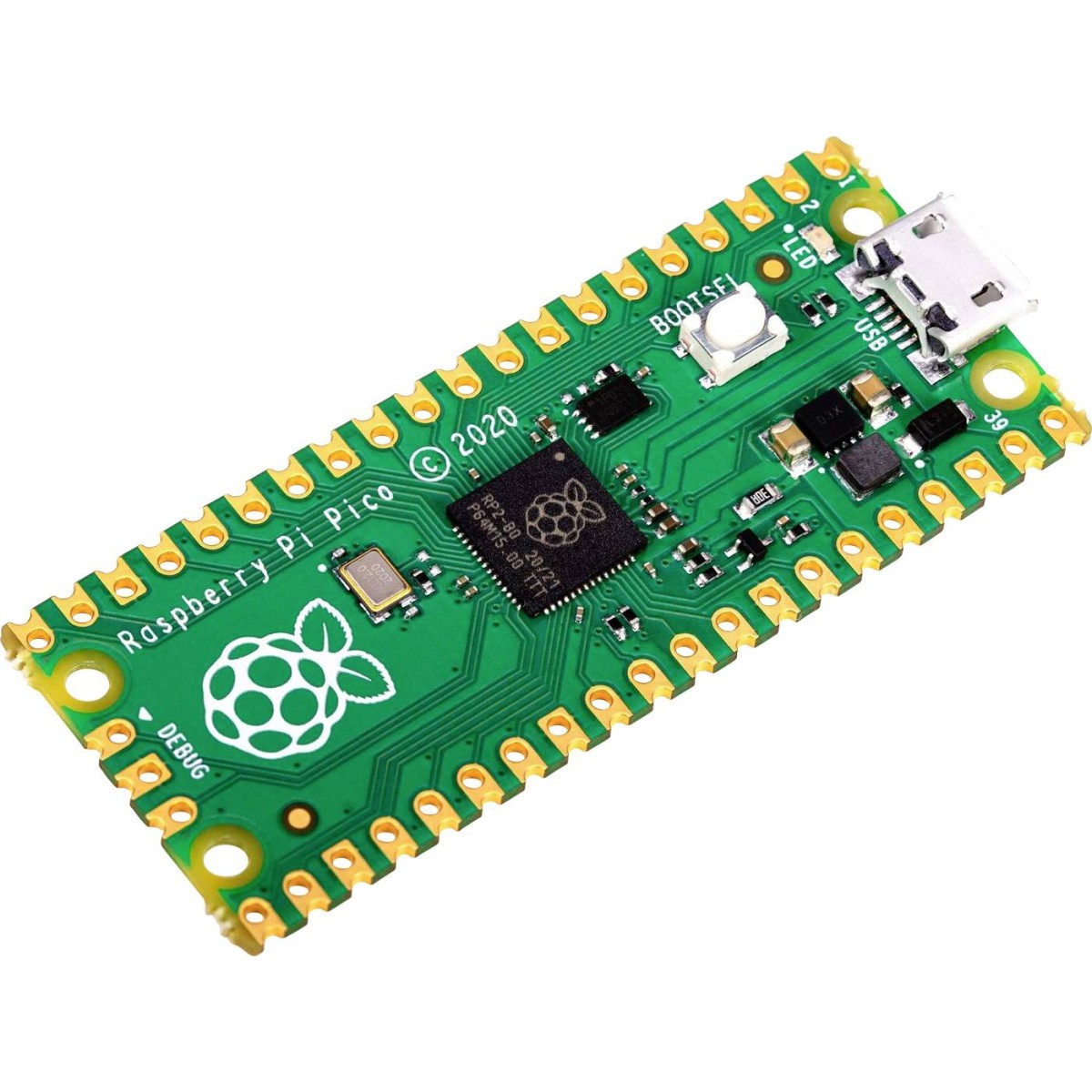 Raspberry Pi RP-PICO Microcontroller Board RP2040 ARM Cortex M0+