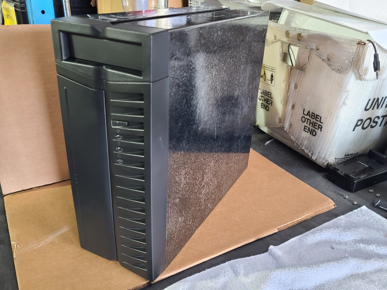 Generic Black Micro ATX Mini Desktop Computer HTPC Case W/ DPS300AB-9B Power Sup