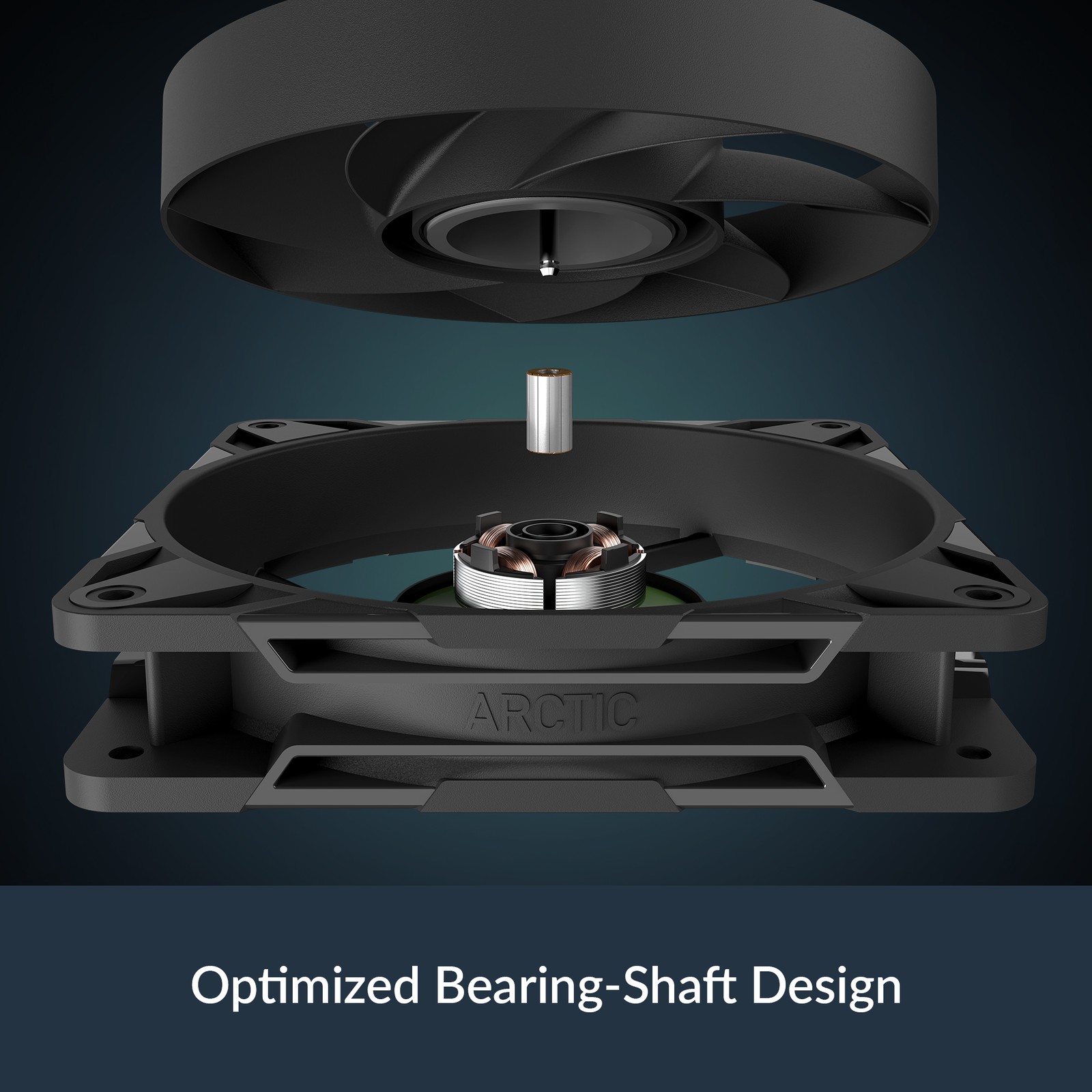 ARCTIC P12 Pro PST Fan 120 mm PWM PC Case Silent B-Stock