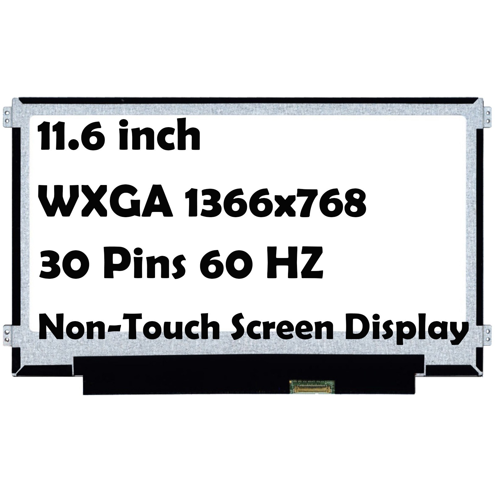 11.6″ for Samsung ChromeBook 2 3 4 XE310XBA 30Pins LCD Non-Touch Screen Display