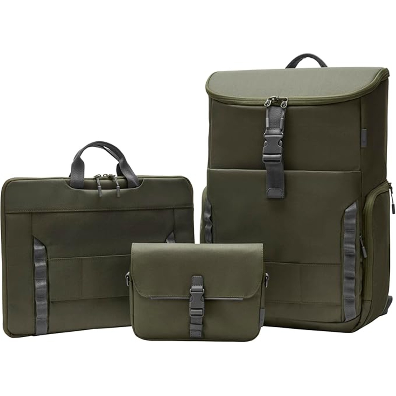 NEW HP 15.6-inch Modular Laptop Backpack (Olive Green) – 9J496AA
