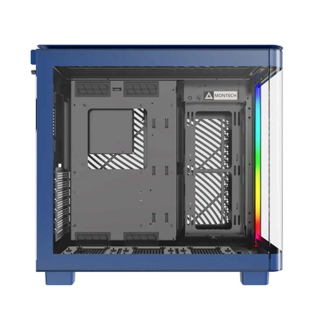 Montech King 95 Panoramic Mid-Tower PC Case – ATX, Micro-ATX, Mini-ITX
