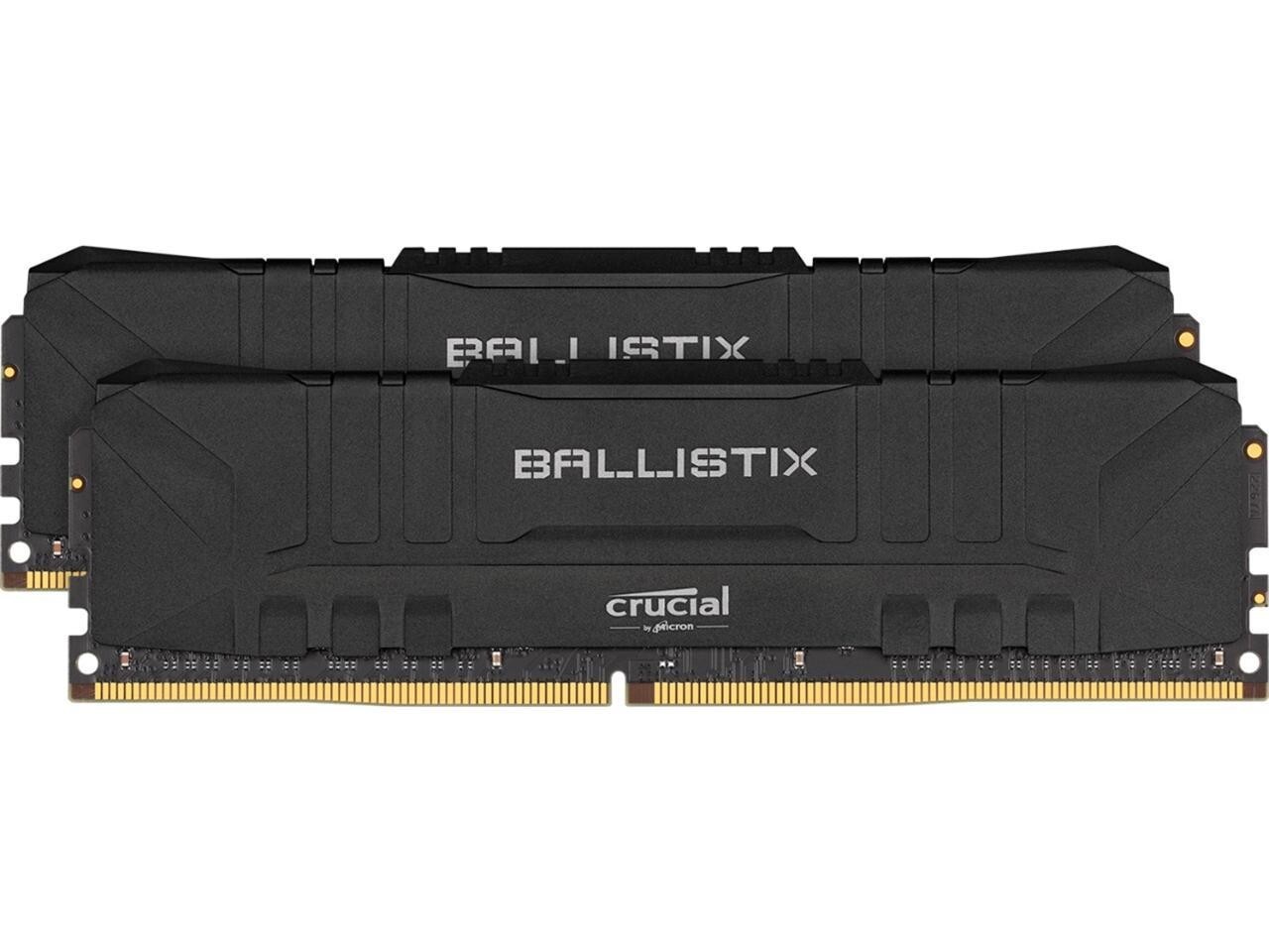 Crucial Ballistix 3600 DDR4 Kit 32GB DRAM Desktop Gaming Memory BL2K16G36C16U4B