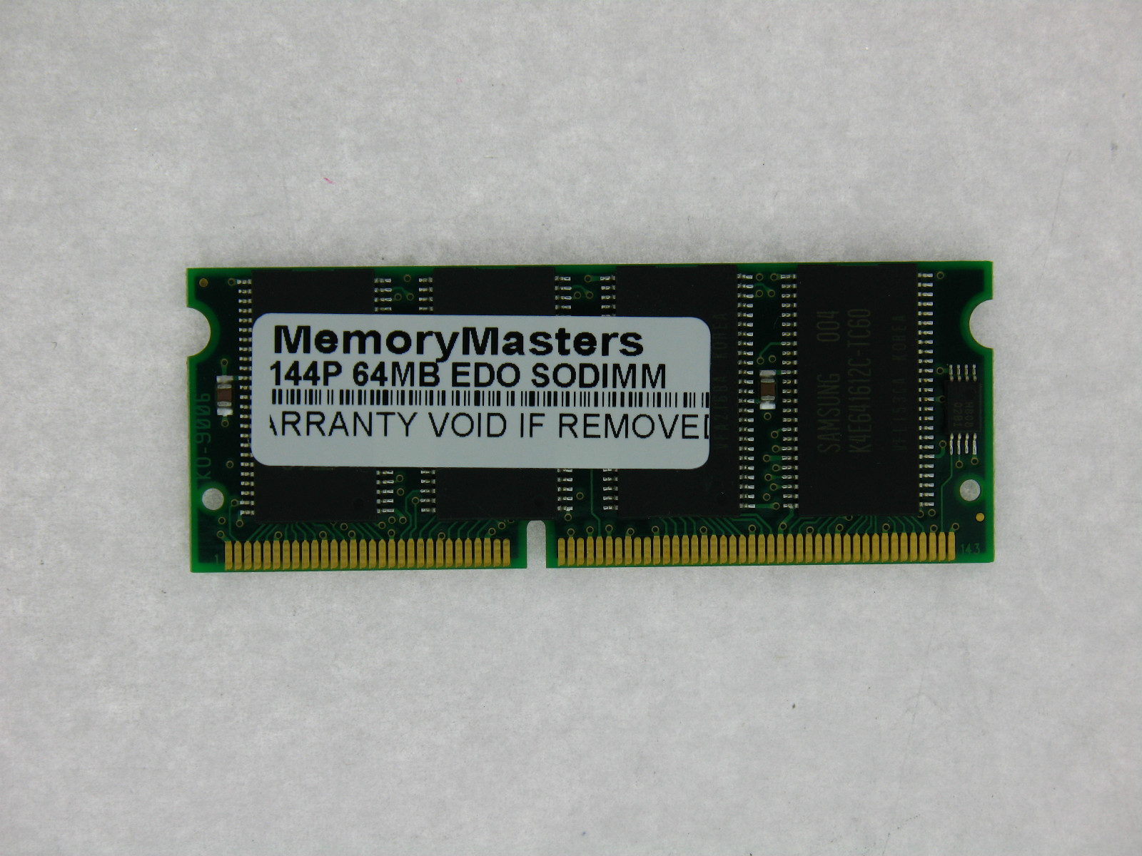 64MB EDO MEMORY RAM 60NS SODIMM 144-PIN 3.3V