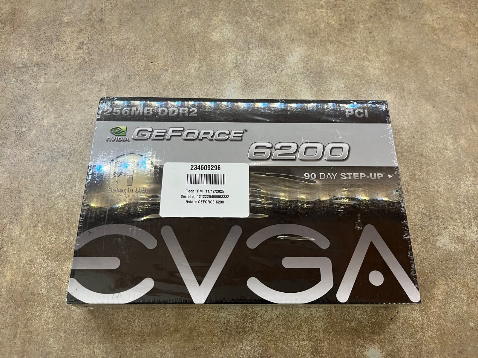 EVGA NVIDIA GeForce 6200 256MB DDR PCI Video Card 256-P1-N400-LR