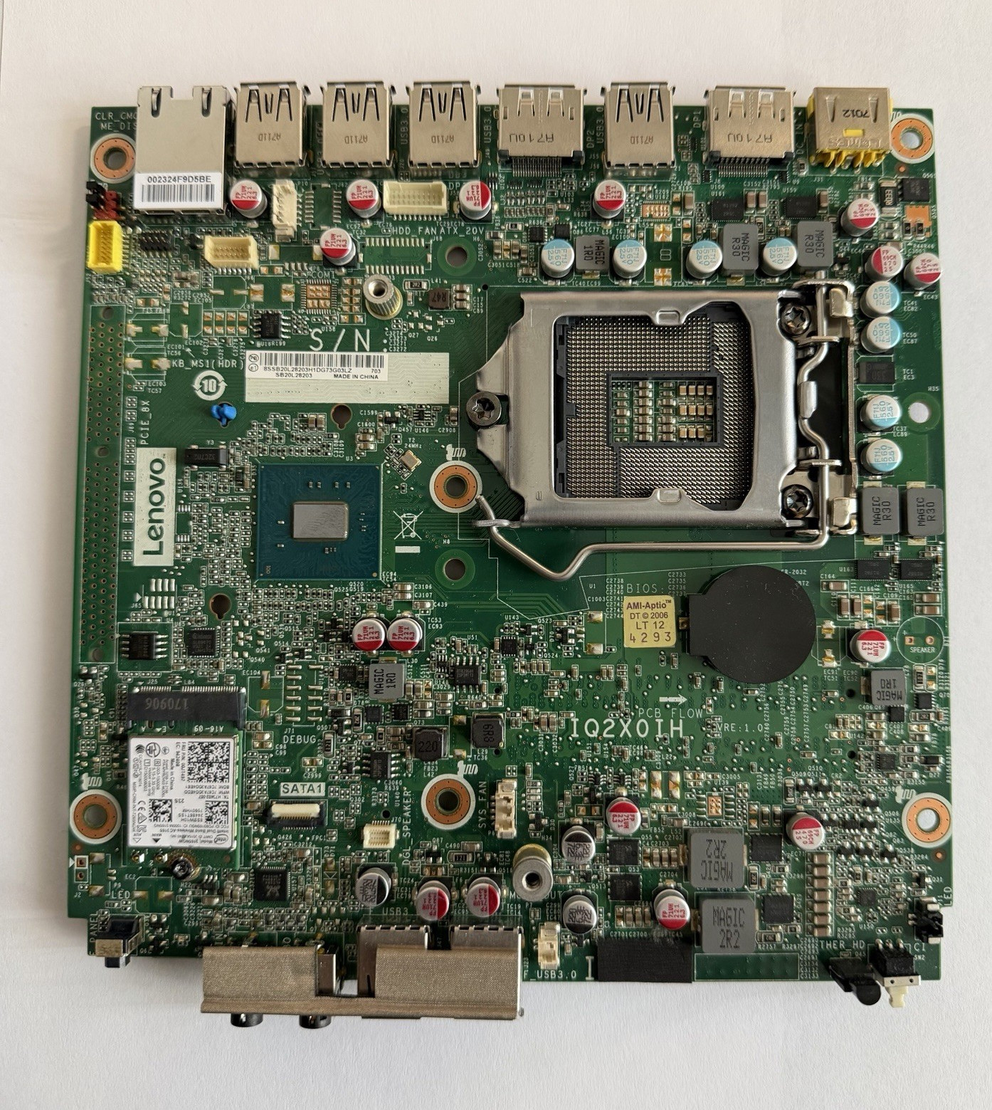 Lenovo IQ2X0IH Mini-ITX Motherboard LGA1151 DDR4 2-Slot M.2 USB3