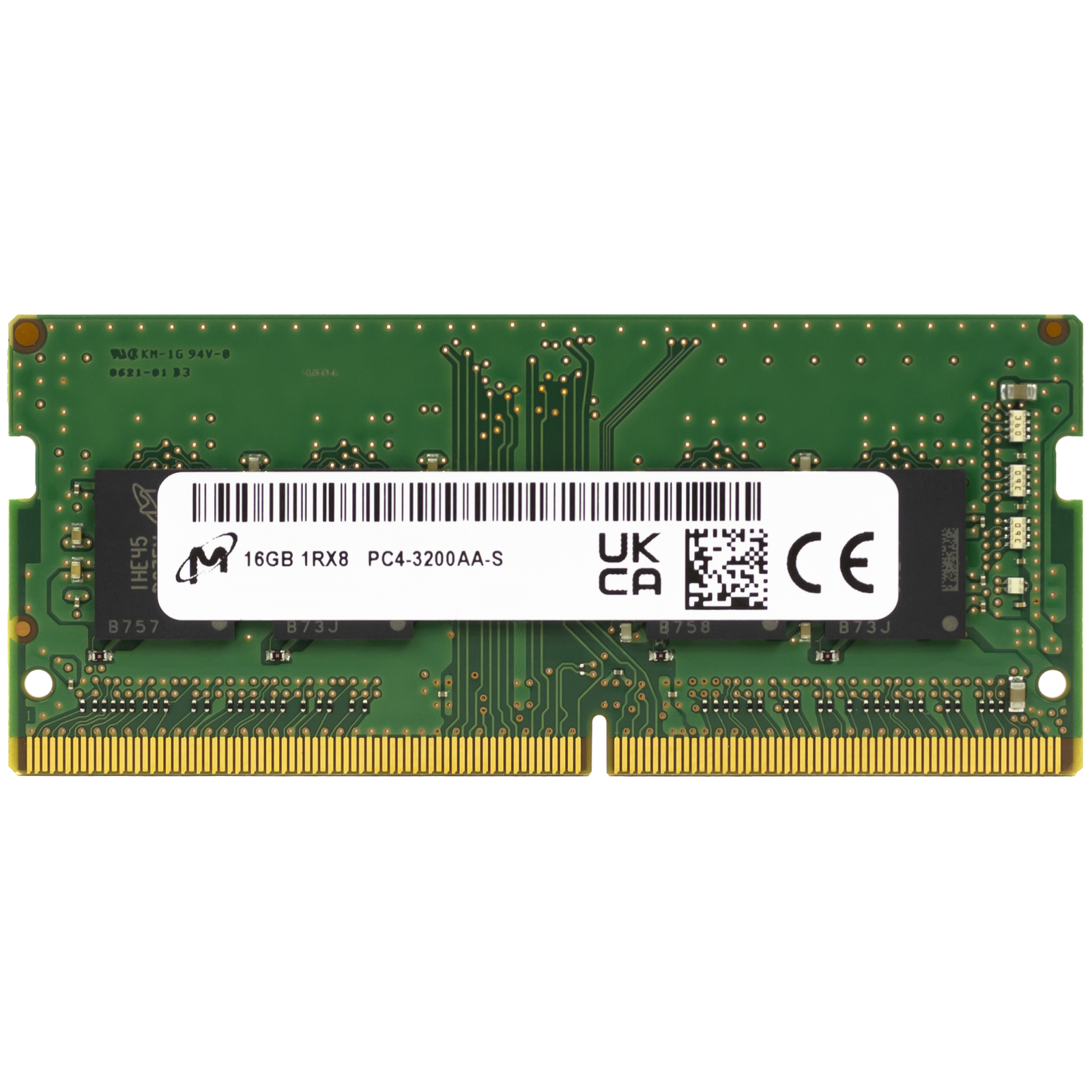 Micron 16GB DDR4 3200 MHz PC4-25600 SODIMM 260-Pin 1Rx8 Laptop Memory RAM 1x 16G