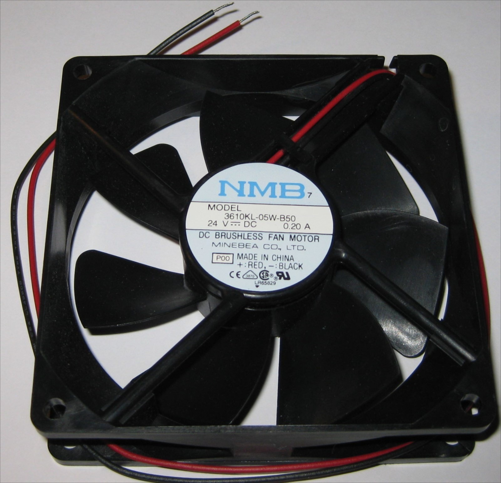 10pcs NMB 92mm Cooling Fan 24V DC 3610KL-05W-B50 3200RPM 55CFM Ball Bearing