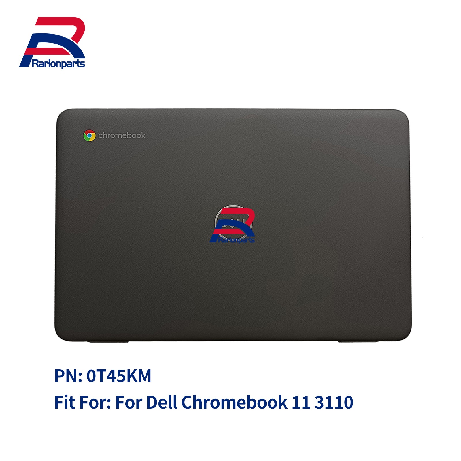 New For Dell Chromebook 11 3110 Black LCD Back Cover Rear Lid Top Case 0T45KM US
