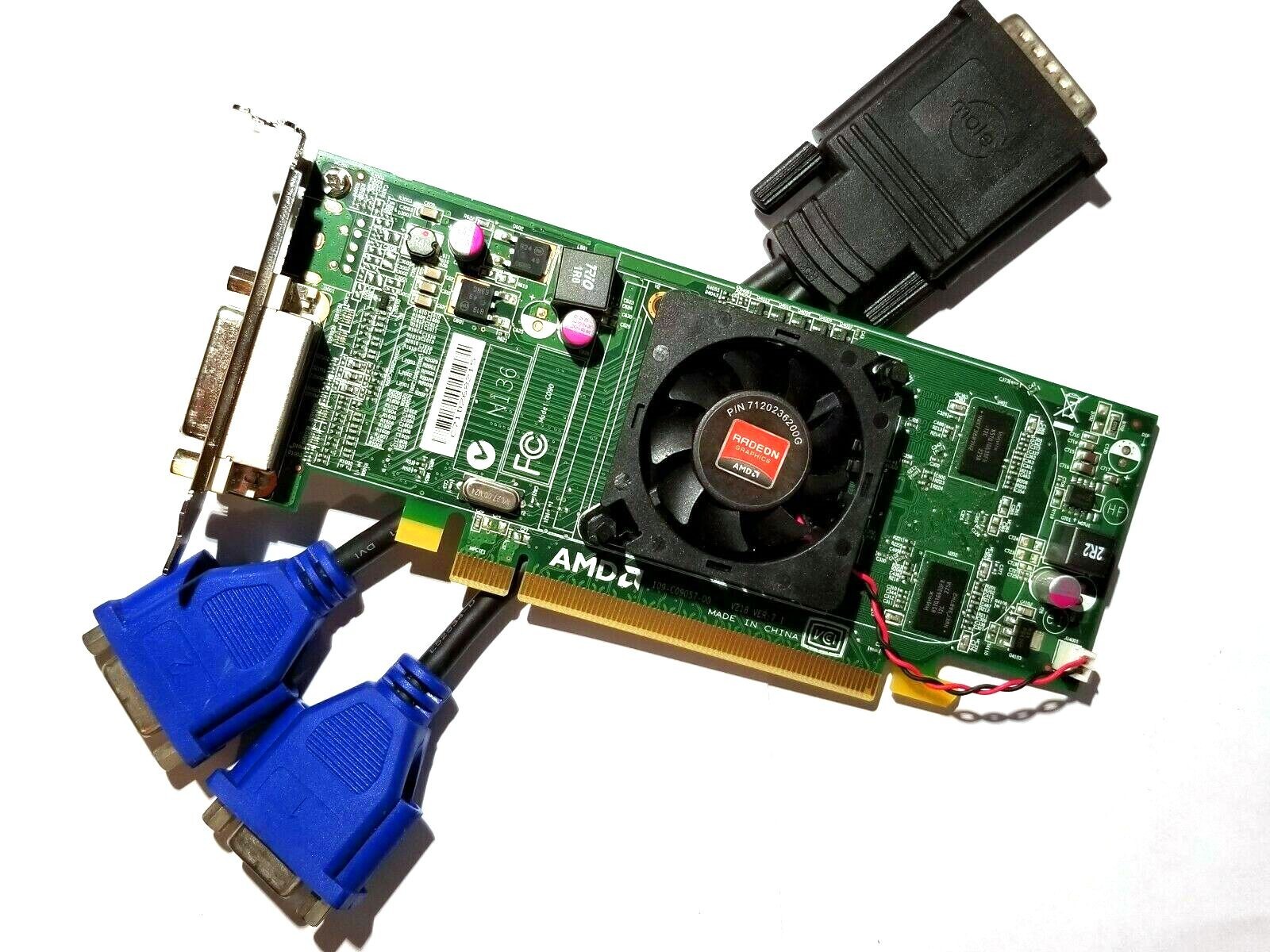 Dual VGA Video Card ✔️DELL Optiplex 3010 to 7040 710 to 990 19W✔️Low Profile SFF