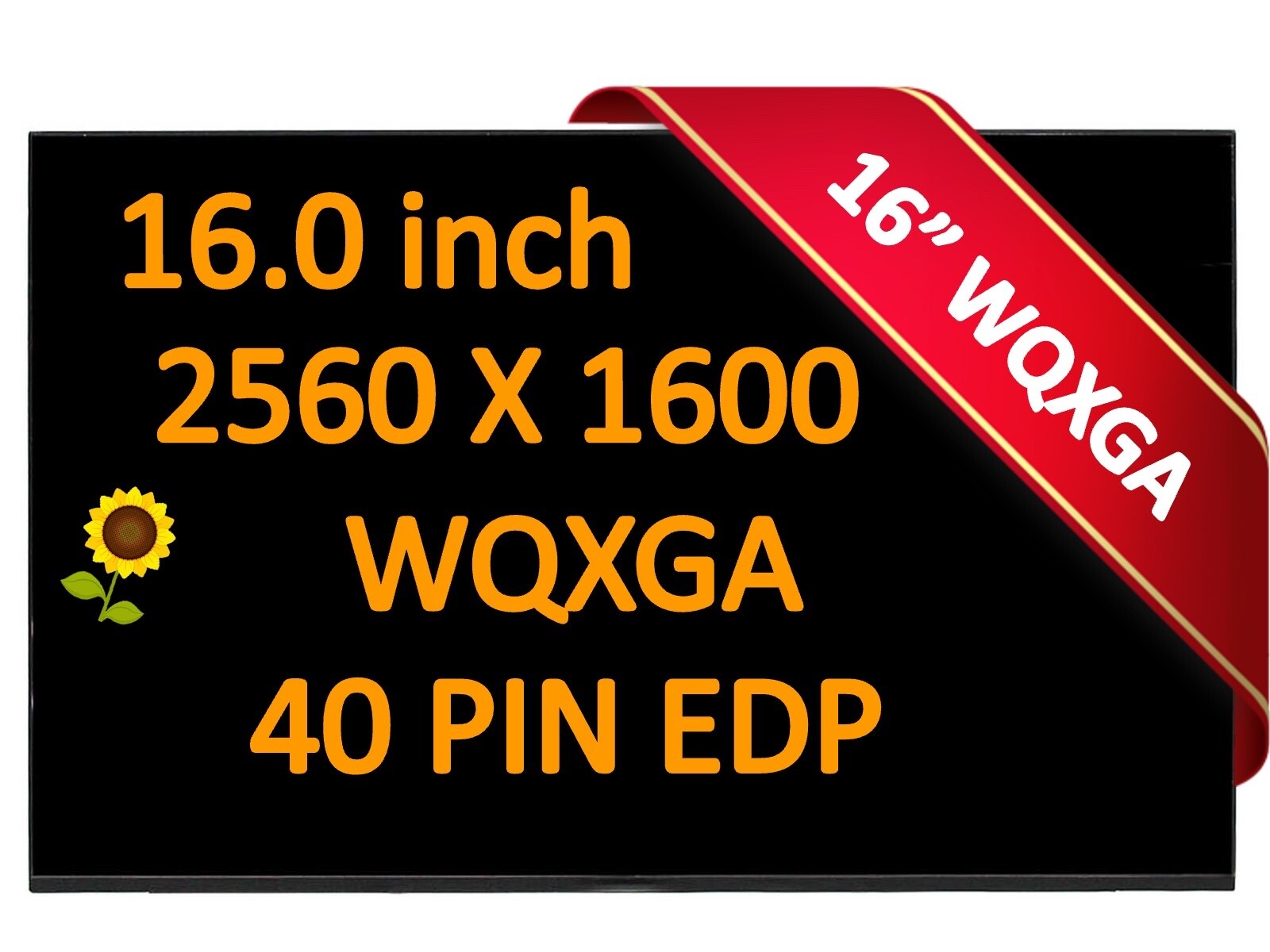5D11D72091 5D11G02316 laptop Led Lcd Screen 16″ 2.5K 2560×1600 165Hz 40 Pin
