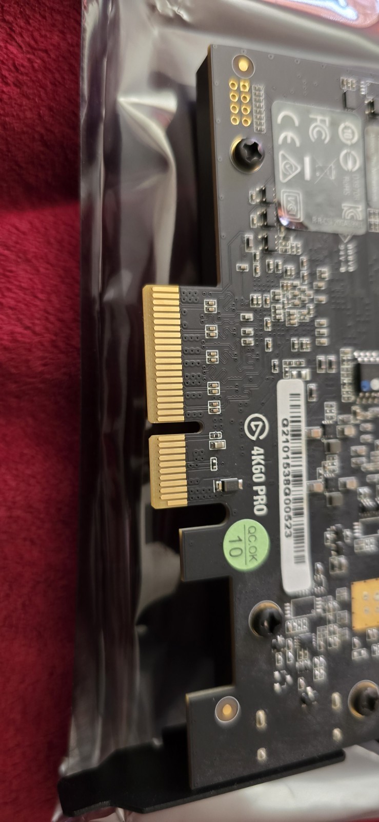 Elgato 4k60 Pro MK. 2 Capture Card Internal PCIe for Recording & Streaming