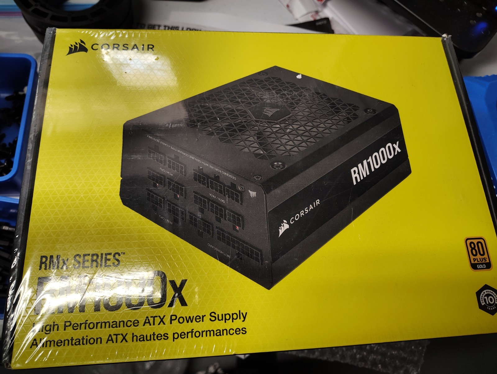 CORSAIR 1000W RMx Shift RM1000x New Fully Modular 80PLUS Gold ATX Power Supply
