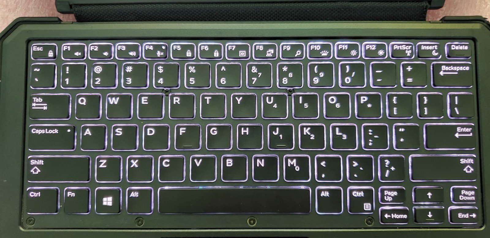 OEM Dell Latitude Rugged Tablet 7202 7212 7220 Magnetic Keyboard 0G17CY Grade B