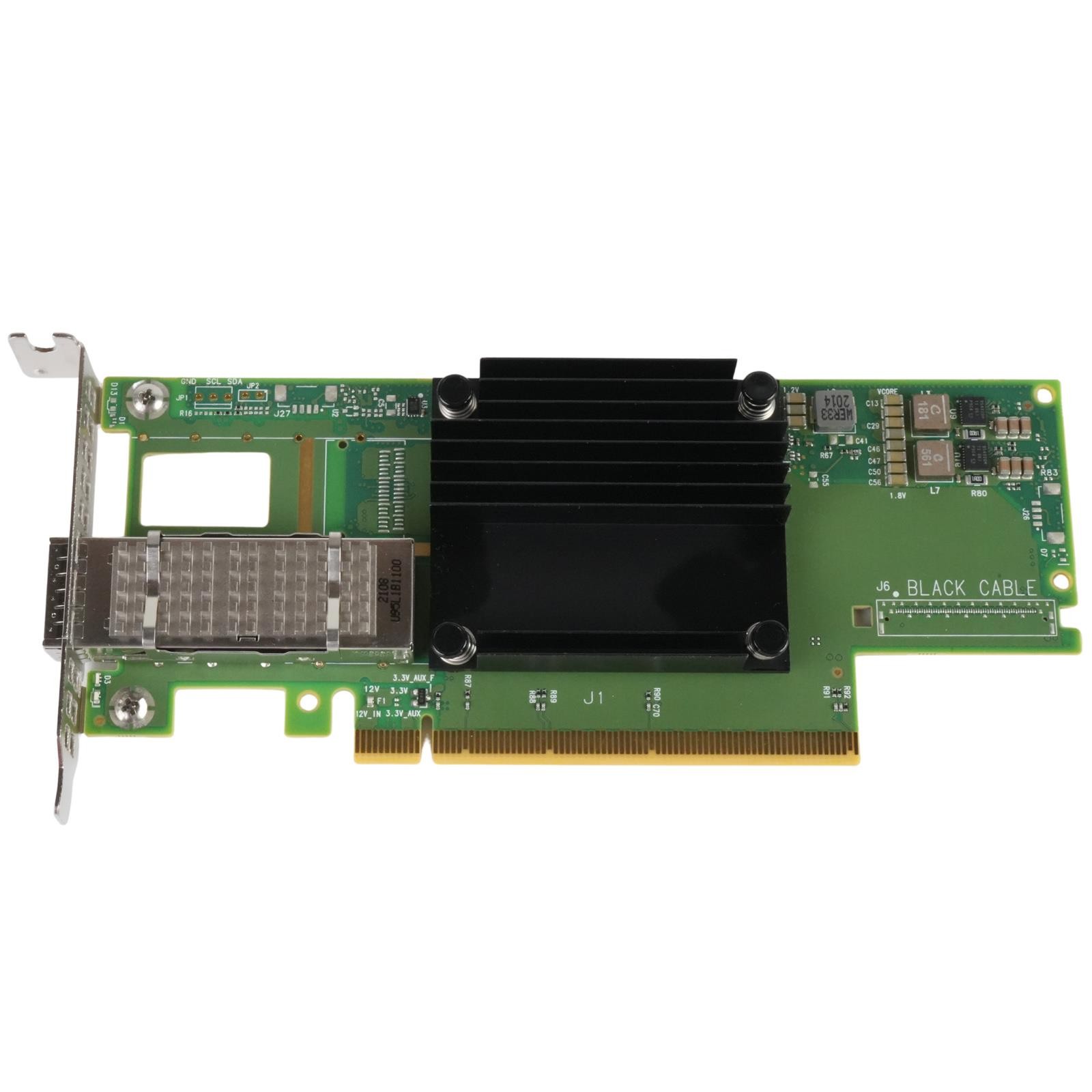 Dell 7TKND NVIDIA CX653105A ConnectX-6 EDR/HDR 100Gb QSFP56 PCI-e 4.0 x16 NIC LP