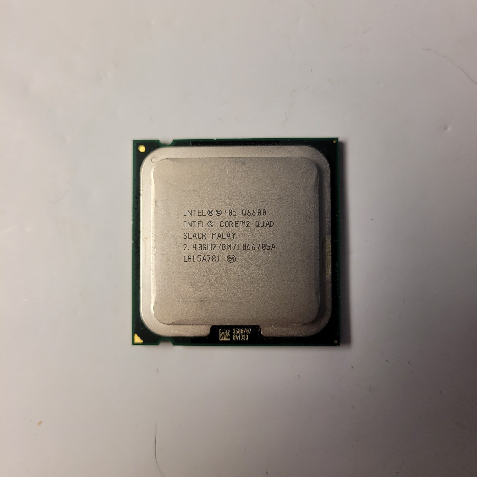 Intel Core 2 Quad Q6600 CPU SLACR 2.40GHz 8MB 1066MHz LGA 775 Processor