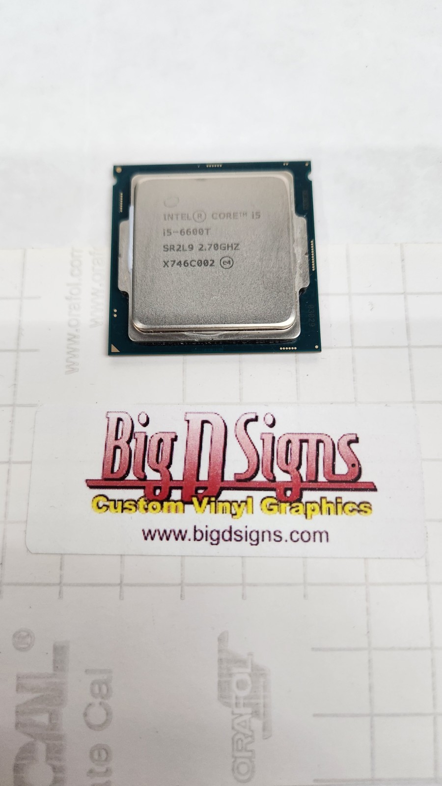 Intel Core i5-6600T SR2L9 2.70GHz 6 MB Cache 4 Core X746C002 CPU Processor