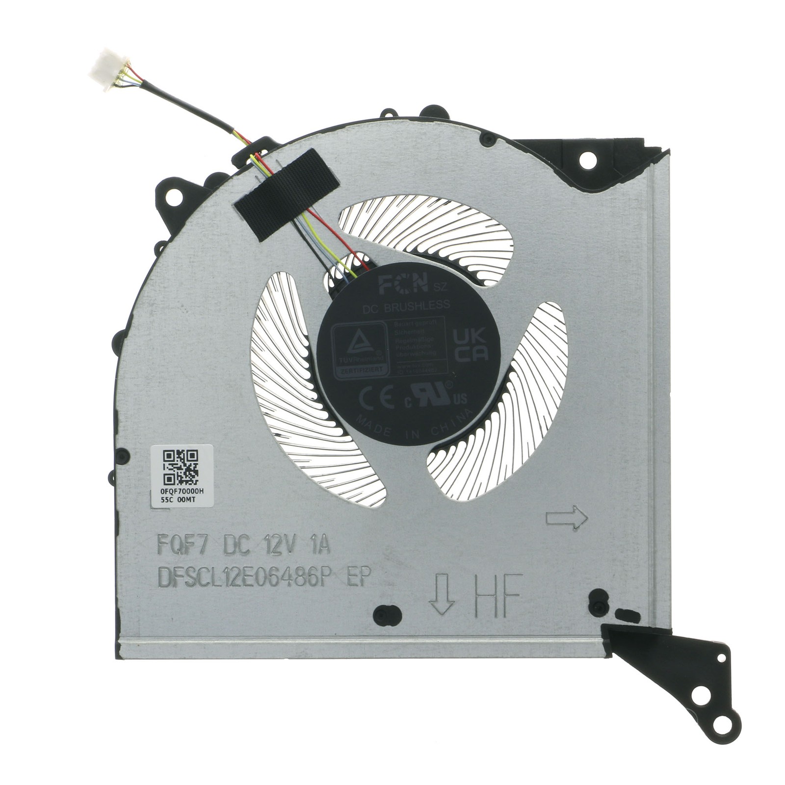 CPU & GPU Cooling Fan Set Lenovo Legion Pro 7 16ARX8H / 16IRX8 / 16IRX8H 82WQ