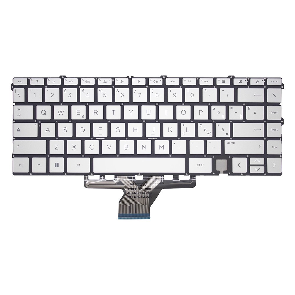 Keyboard For HP Envy 13-BA0000 13T-BA000 with backlit Italian IT Silver