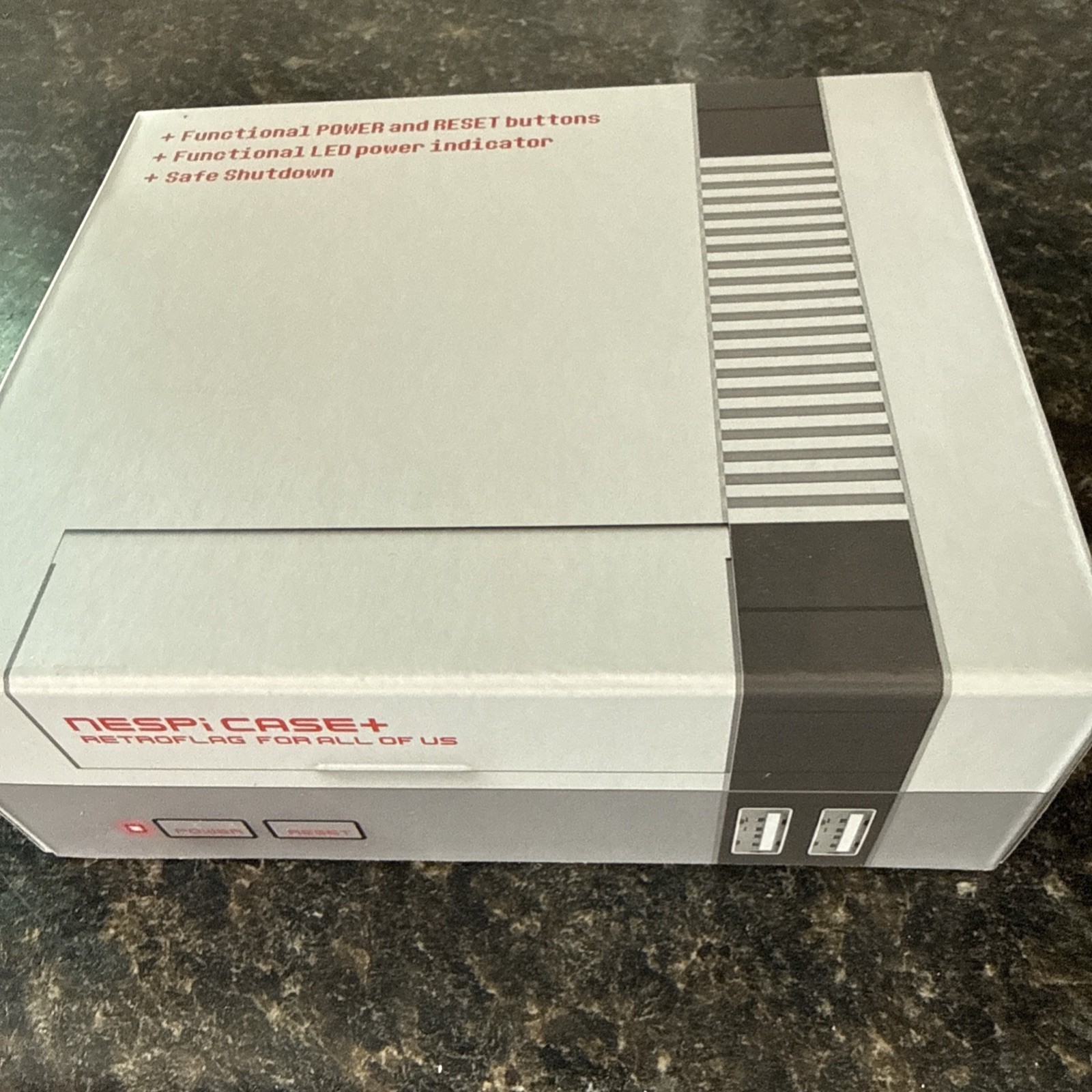 Case for Raspberry Pi 3B+ with Fan, Retroflag Nes3Pi Case with Cooling Fan…