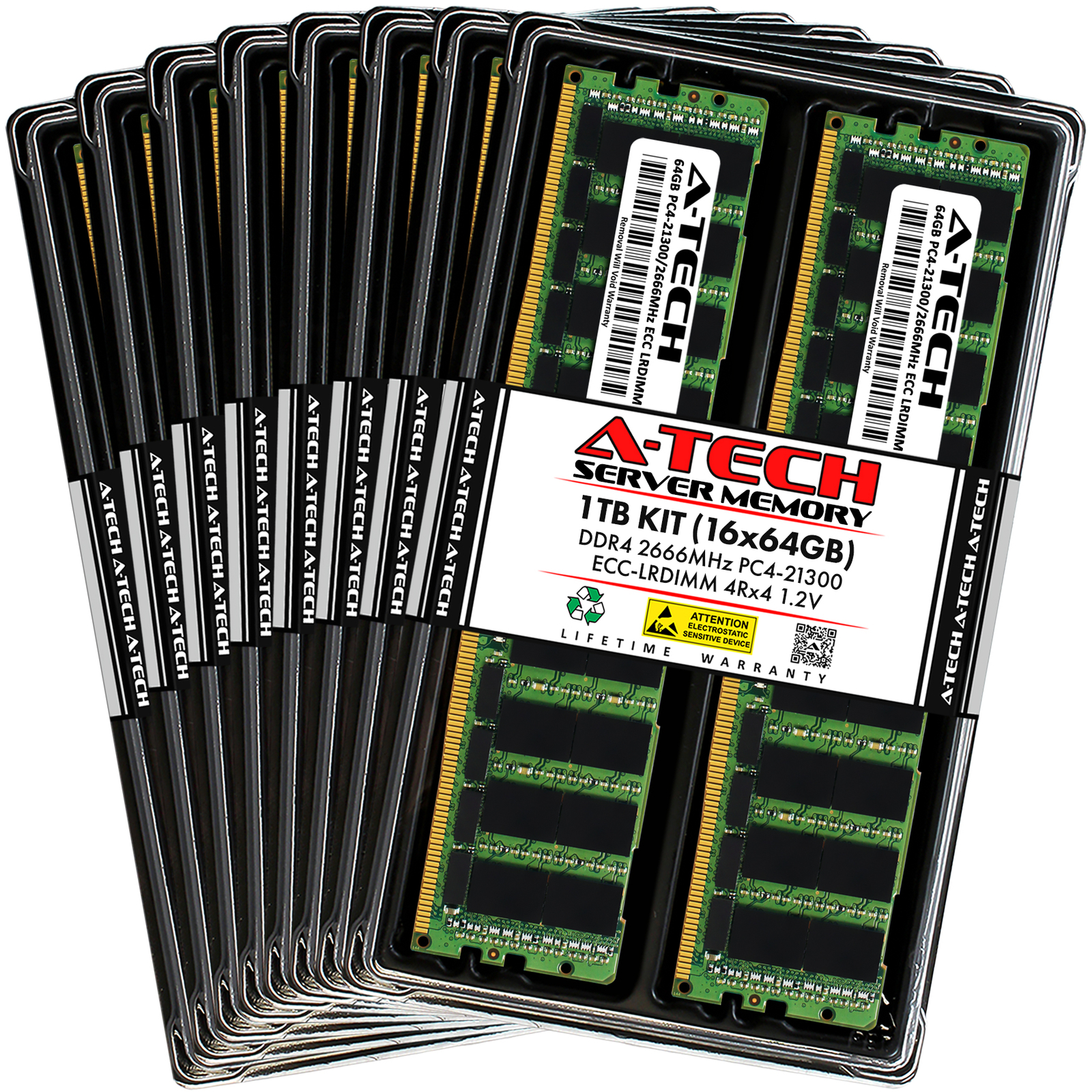 1TB 16x 64GB PC4-2666 LRDIMM ASUS RS700A-E9-RS12 RS720A-E9-RS24-E Memory RAM