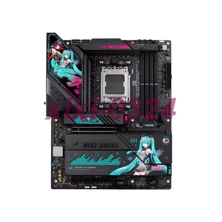 1PCS ROG X870E Hatsune Miku Edition Motherboard DDR5 AM5 ATX for Gaming PC FEDEX