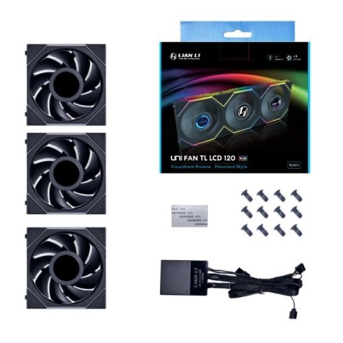 Lian Li TL 120 Wireless LCD 3 Pack