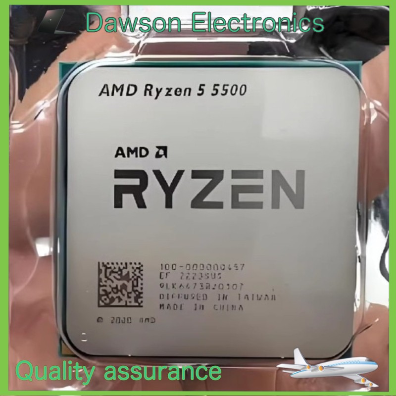 AMD Ryzen 5 5500 6Core Socket AM4 CPU Twelve-Thread 3.6GHz Processor 65W R5 5500