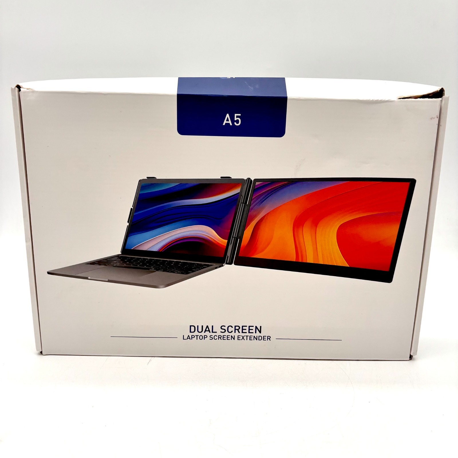 A5 Dual Screen Laptop Screen Extender with 1080P IPS Display Pre owned