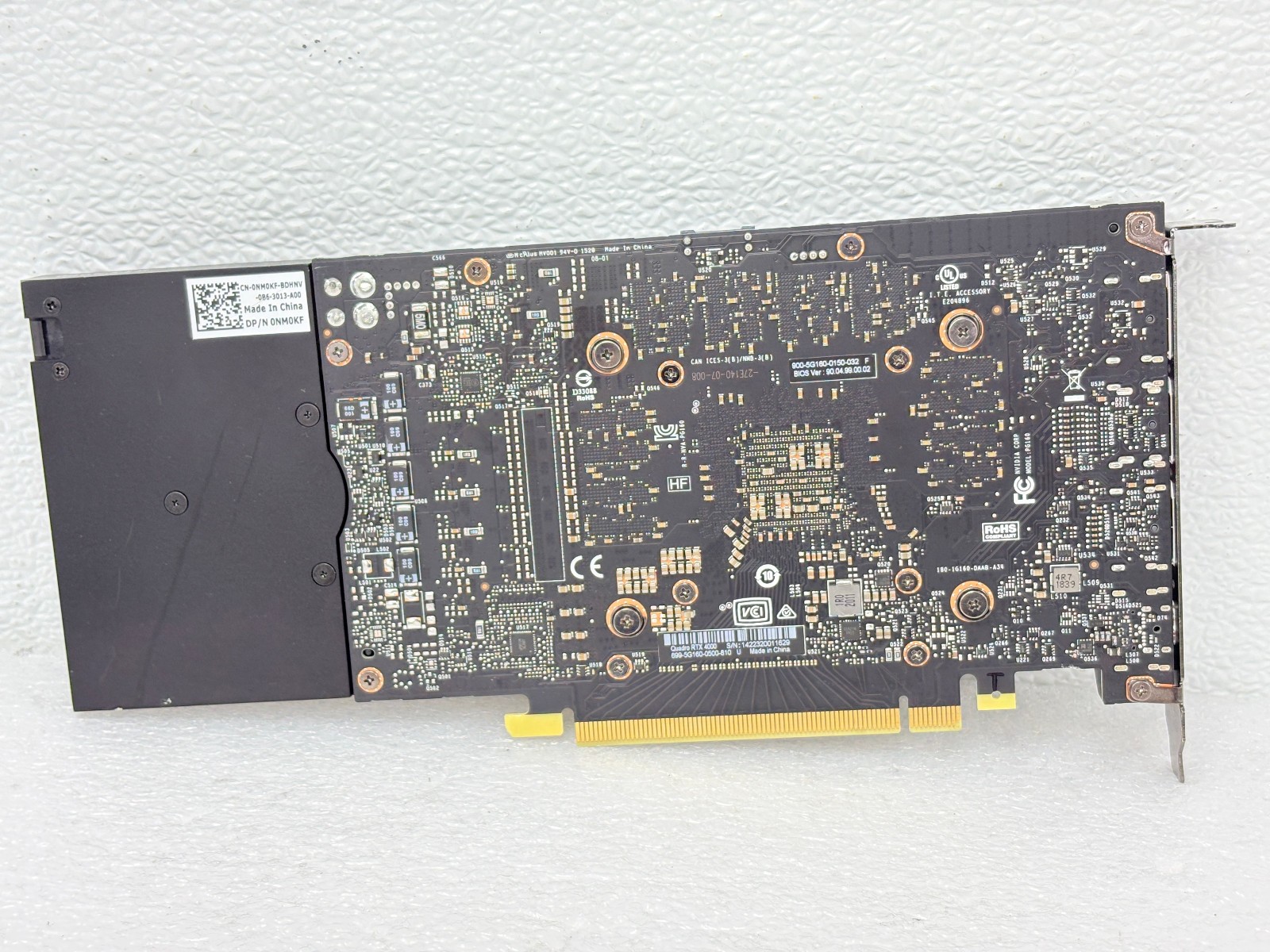 NVIDIA Quadro RTX 4000 PCIe x16 3.0 8GB GDDR6 256-Bit 8-Pin PCIe Graphics Card