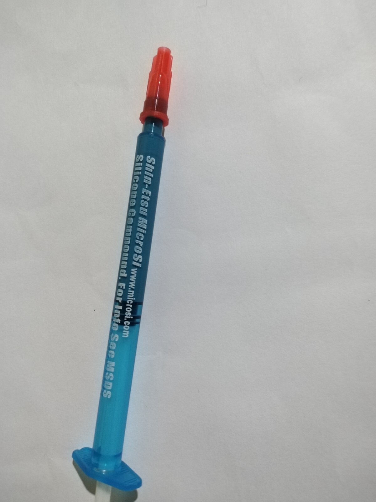 Genuine SHIN-ETSU MICROSI SILICONE THERMAL,COMPOUND,GREASE,TUBE,CPU GPU Syringe
