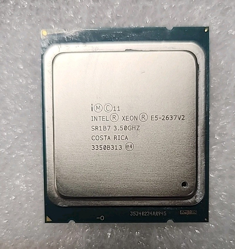 Intel Xeon E5-2637 V2 SR1B7 3.50GHz 15M Quad-Core LGA 2011 Server CPU 130W