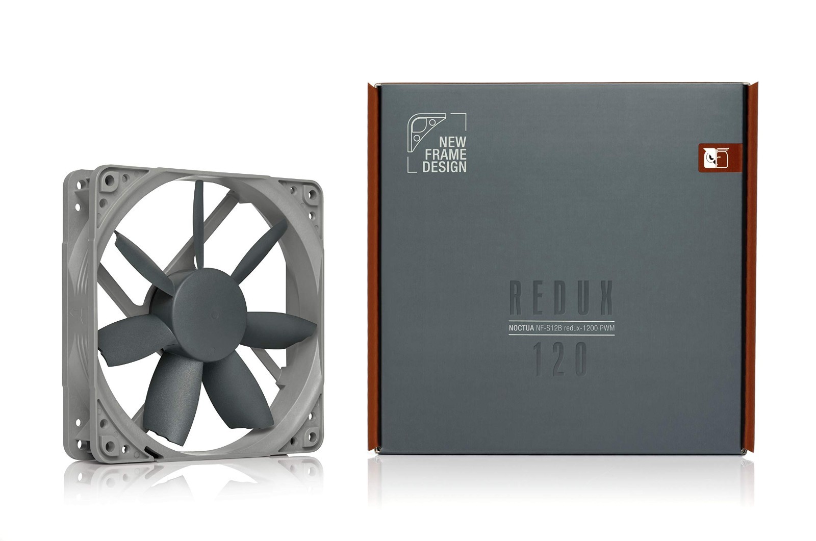 Noctua NF-S12B redux-1200 PWM, High Performance Cooling Fan, 4-Pin, 1200 RPM