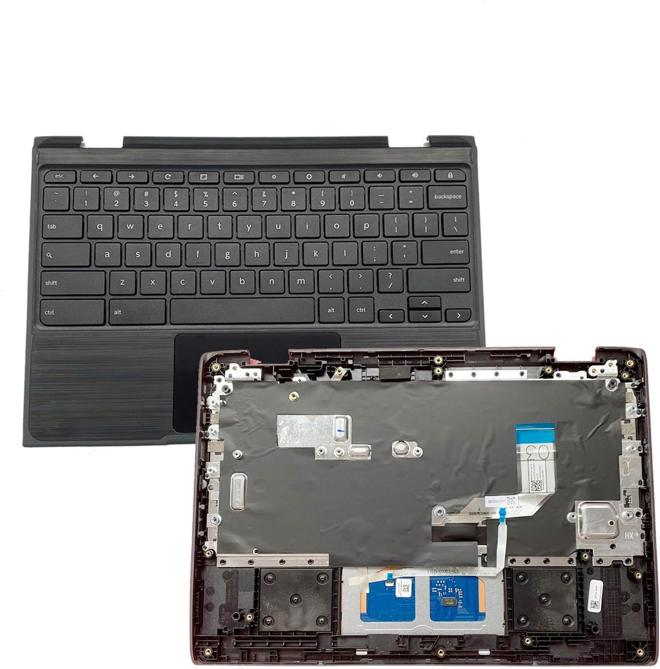 For Lenovo Chromebook 300e Gen 2nd AST 82CE Palmrest Cover w/Keyboard 5CB0Z21541