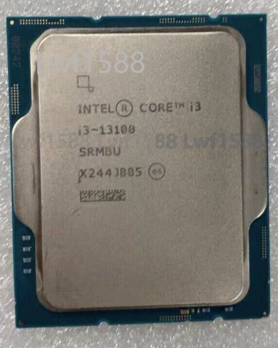 Intel i3-13100 3.4GHz 4core 12MB SRMBU FCLGA1700 desktop CPU processor