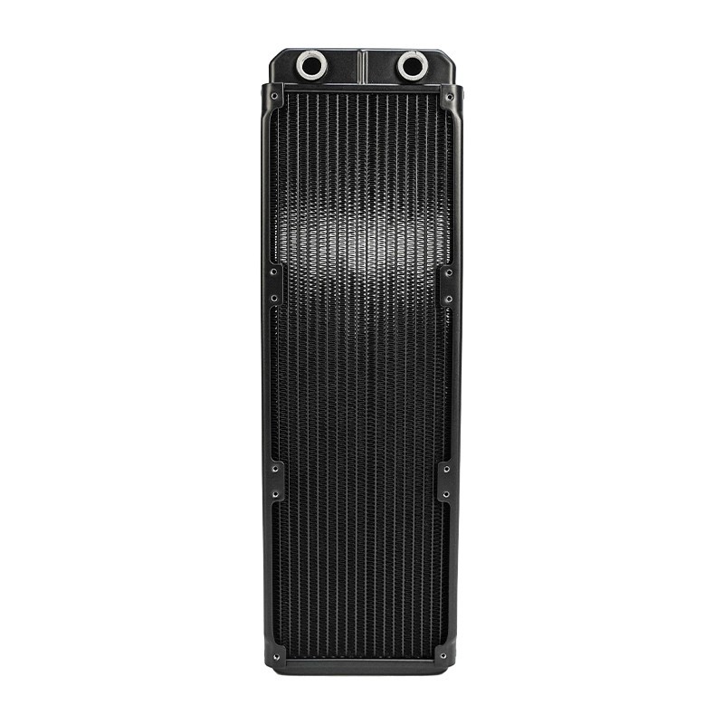OCOCOO 360mm Aluminum Water Cooling Radiator 18 Waterways 37.5mm Thick G1/4 PC