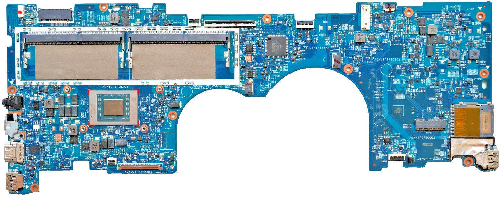✅️M45487-601 For HP Envy 15m-eu0013dx Ryzen 5 5500U 2.1GHz 203037-2 Motherboard✅